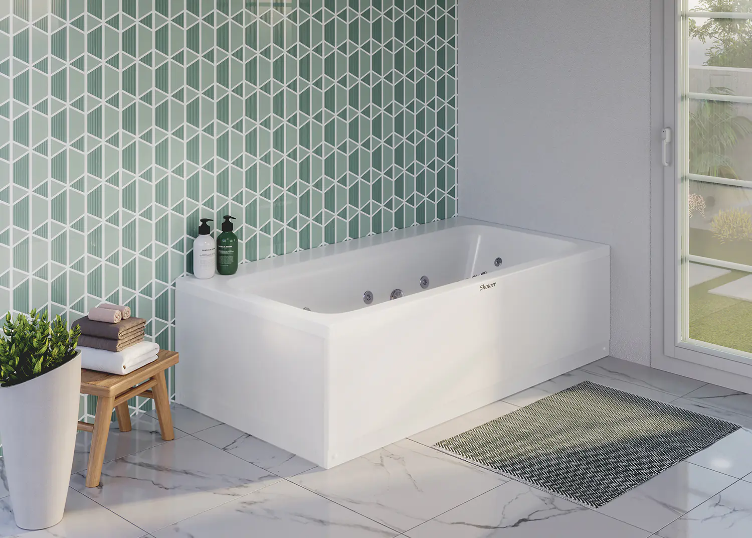 Adrogos Küvet Modeli | Akrilik Banyo Tekne &amp; Küvet | Sakarya Küvet Modelleri