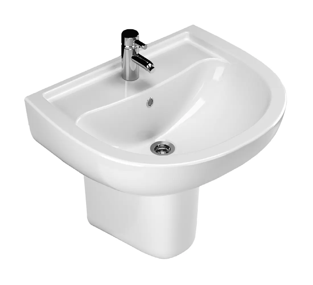 Alize Lavabo 60 cm Yarım Ayak Asma Klozet Modeli | Seramik Banyo Klozeti | Sakarya Klozet Modelleri