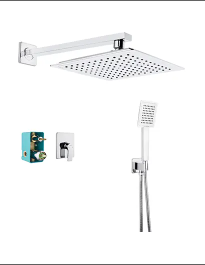 Ankastre Banyo Seti (2 Yollu) | Ankastre Serisi | Sakarya Batarya Modelleri