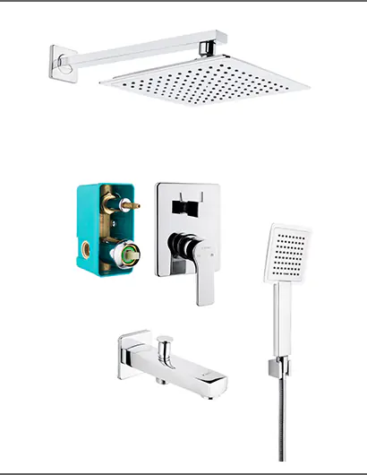 Ankastre Banyo Seti (2 Yollu Yönlendirici Çıkış Uçlu) | Ankastre Serisi | Sakarya Batarya Modelleri