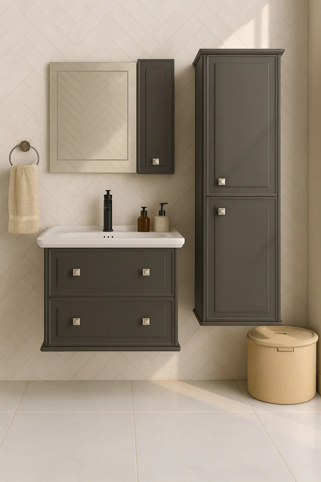 Atlas Serisi | Sakarya Banyo Dolabı Modelleri | ADADUŞ