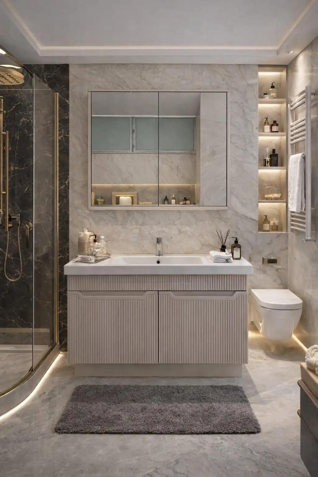 Ayla Serisi | Sakarya Banyo Dolabı Modelleri | ADADUŞ