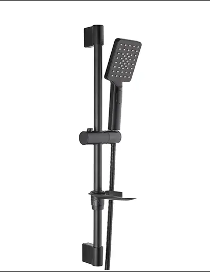 Azur Siyah Sürgülü Duş Seti | Sürgülü Duş Setleri Serisi | Sakarya Batarya Modelleri