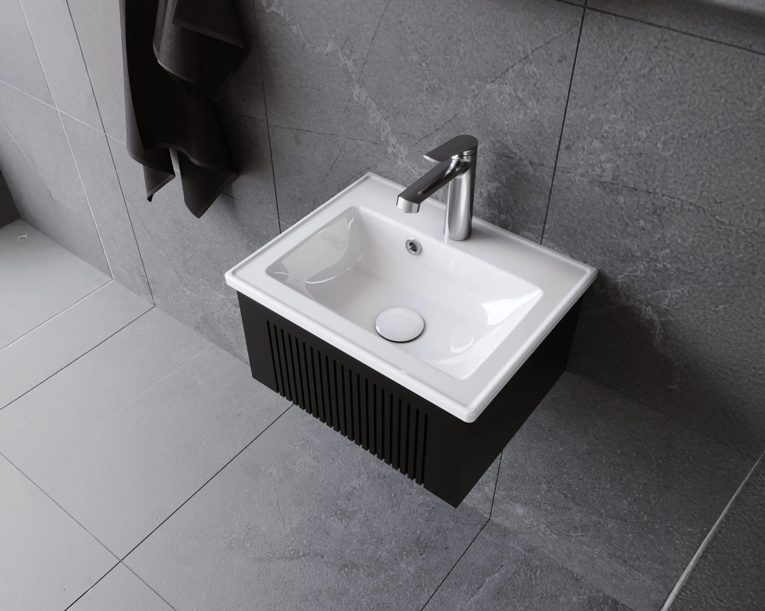 Etajerli Lavabo, Arte Plus, 45X36 Cm | Sakarya Lavabo Modelleri | ADADUŞ