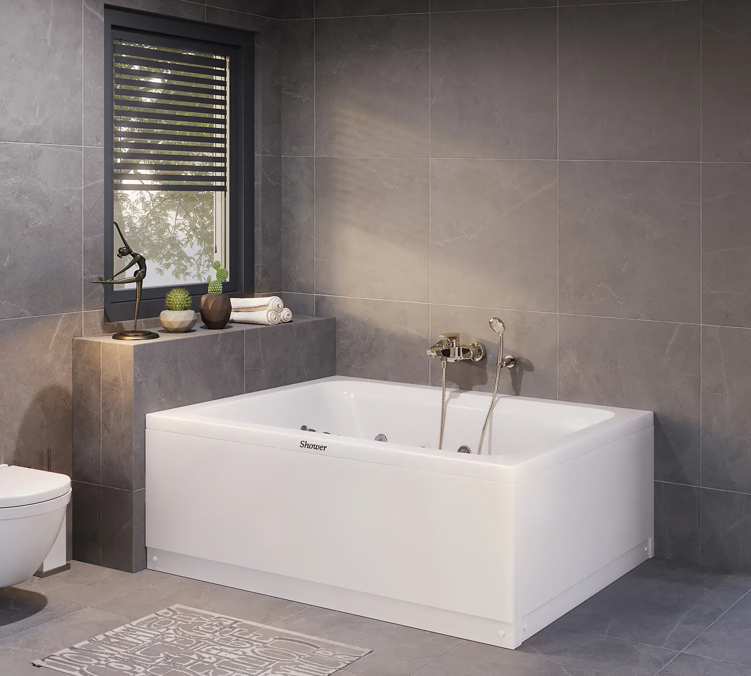 Hena Küvet Modeli | Akrilik Banyo Tekne &amp; Küvet | Sakarya Küvet Modelleri