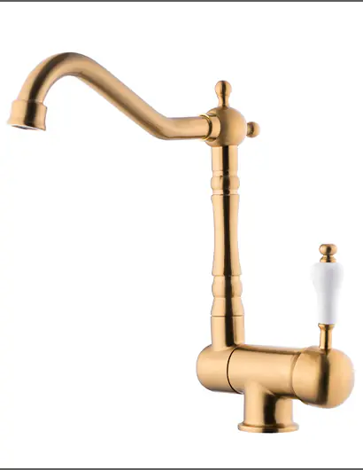 Kapadokya Mat Gold Pencereönü Eviye Bataryası | Kapadokya Serisi | Sakarya Batarya Modelleri