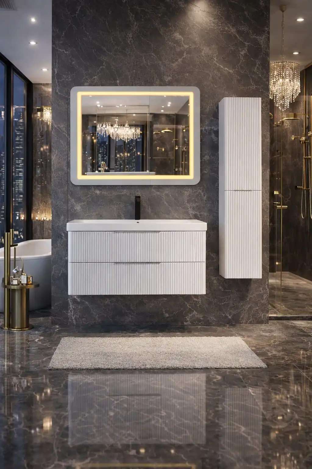 Sharp Serisi | Sakarya Banyo Dolabı Modelleri | ADADUŞ