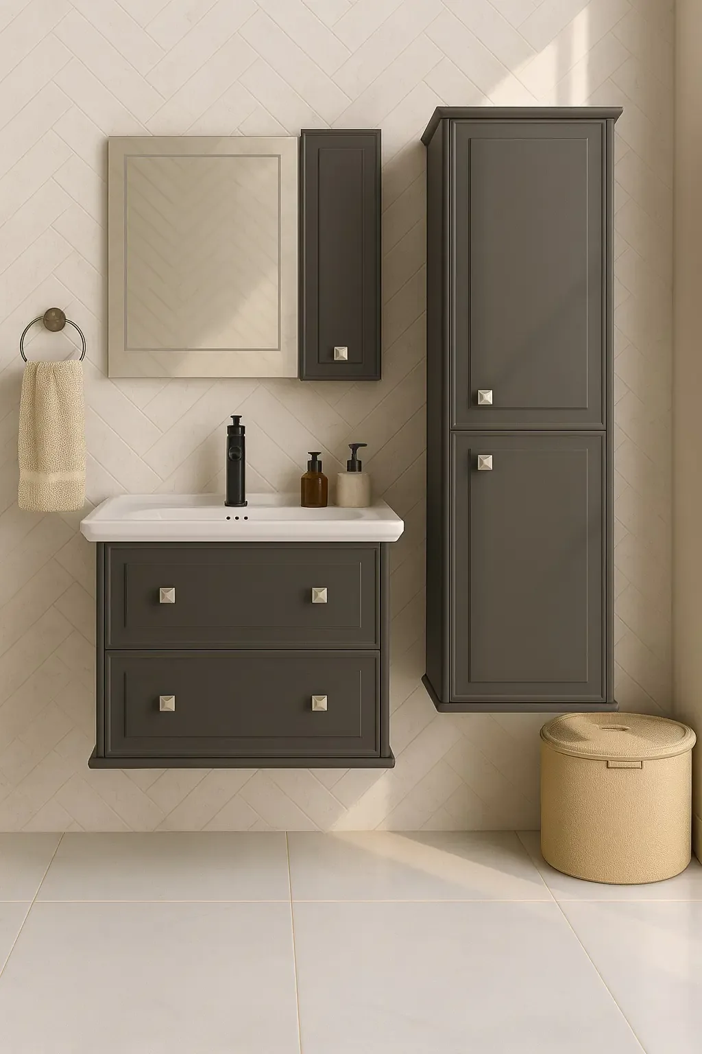 Atlas Serisi | Sakarya Banyo Dolabı Modelleri | ADADUŞ