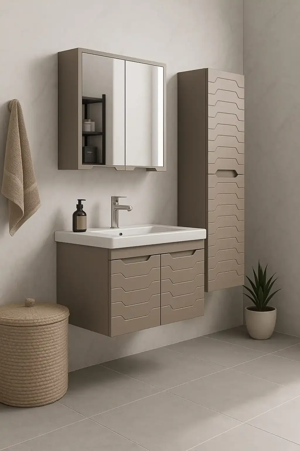 Behin Serisi | Sakarya Banyo Dolabı Modelleri | ADADUŞ