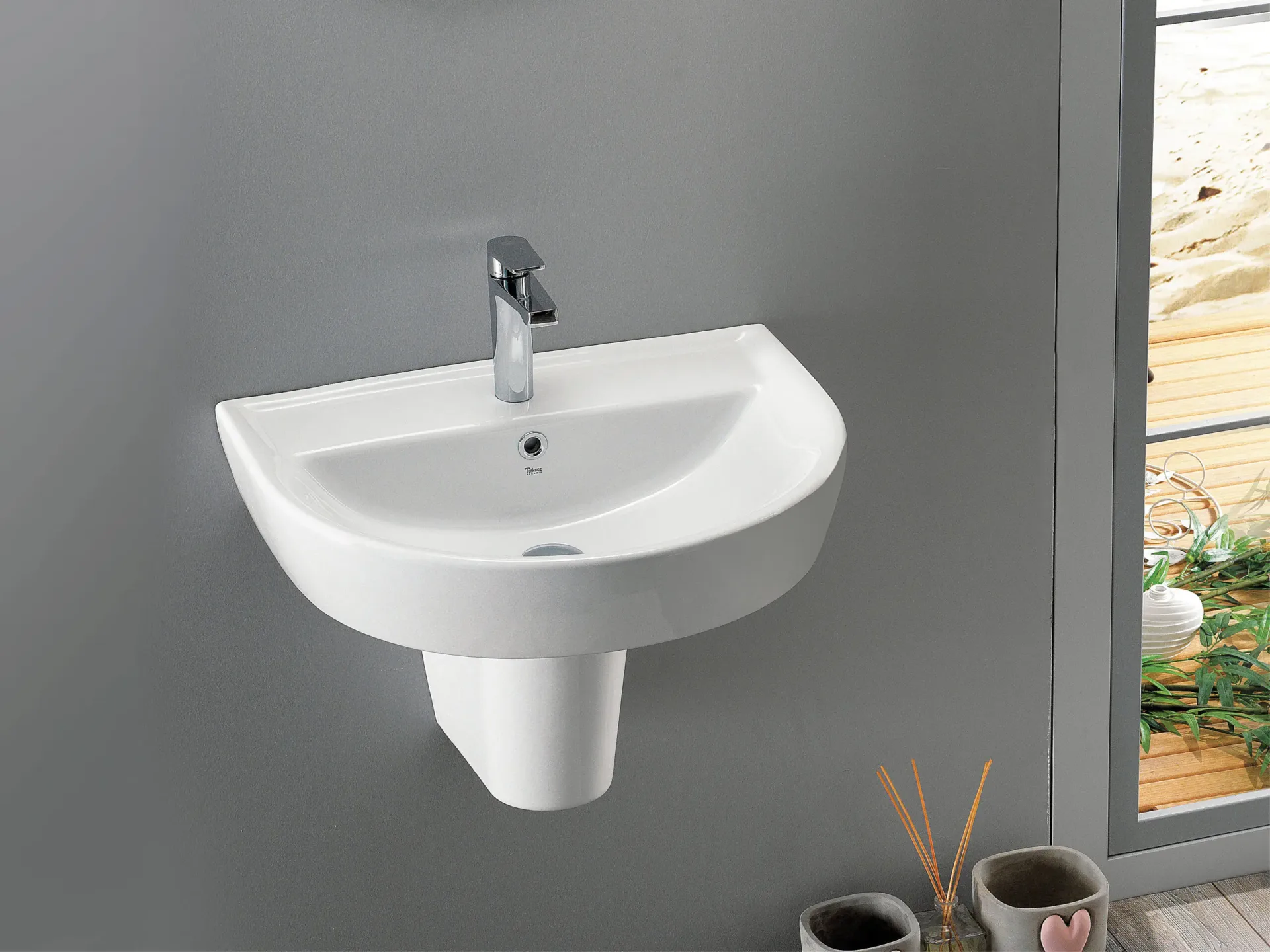 Lavabo, Bella, 45X55 Cm | Sakarya Lavabo Modelleri | ADADUŞ