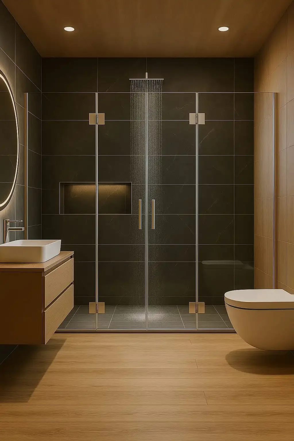 Nilüfer Menteşe Duş Kabini | Menteşe Serisi | Sakarya Duşakabin