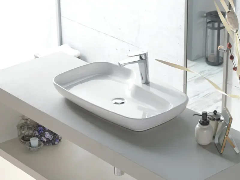 Tezgah Üstü Lavabo, Nova, 70X43 Cm | Sakarya Lavabo Modelleri | ADADUŞ